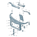 TOLVA RADIADOR DEFLECTOR DE AIRE VOLKSWAGEN GOL/ SAVEIRO 2009 AL 2021 DEL DER ORIGINAL COD. 5U0-820-160-A