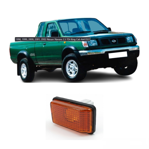 CUARTO LAT NISSAN PICK UP 1998 AL 2001/ NABARA D22 1998 AL 2002 AMBAR IZQ/DER COD. 02-215-1412N