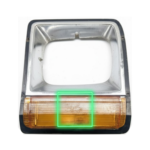 BISEL FARO DODGE RAM/ PU 86-89 CROM C/CUARTO IZQ RESTAURADO D-1