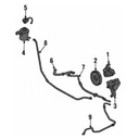 DEPOSITO DIRECCION HIDRAULICA FORD WINDSTAR 1999 AL 2003/ FREESTAR 2004 AL 2007/ MERCURY MONTEREY 2004 AL 2007 C/TAPA COD. 4F2Z-3A697-AA