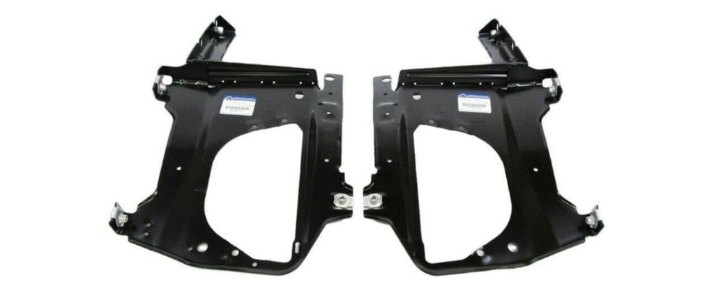 BASE FARO AUX (CARCASA) DODGE RAM 2500/ 3500 2010 AL 2018 JGO 2 PZAS DEL IZQ/DER ORIGINAL COD. 68046317AD/68046316AB