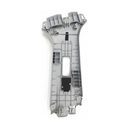 MOLDURA PORTE B MAZDA 3 2014 AL 2018 DEL DER ORIGINAL COD. GHP9-57969