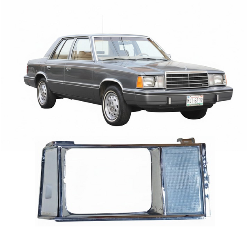 BISEL FARO DODGE DART K 1982 A 1984 C/CUARTO FRONT CROM DER *EX