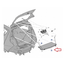 TAPA CAJUELA (SOMBRERA) CHEVROLET BEART 2018 AL 2022 TRAS