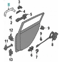 MANIJA EXT NISSAN TIIDA 2007 AL 2018 DEL IZQ ORIGINAL COD. 82641-EL05A