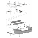 GUIA FASCIA (DEFENSA) VOLKSWAGEN POINTER 2000 AL 2005/ GOL COUNTRY 1996 AL 2013 CENT TRAS ORIGINAL COD. 379-807-245