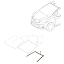 MOLDURA SELLO CRISTAL TOYOTA