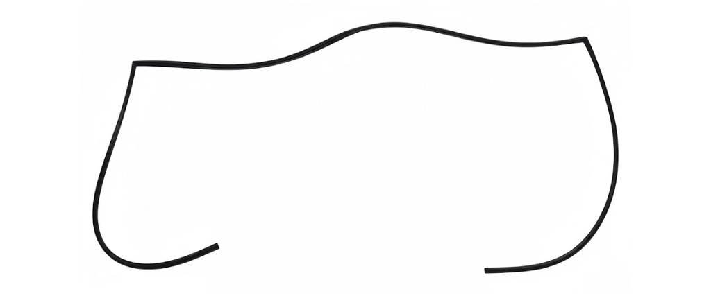 MOLDURA SELLO CRISTAL TOYOTA YARIS 2012 AL 2014 EXT ORIGINAL COD. 75533-52201