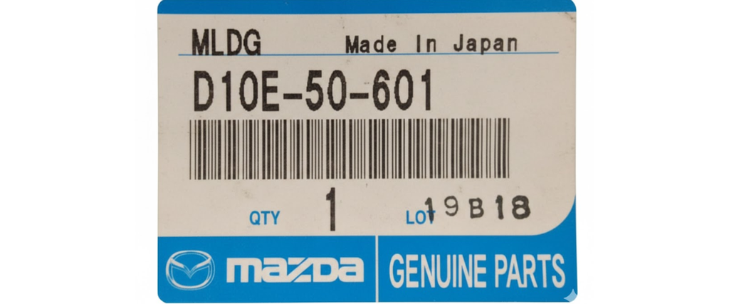 EMPAQUE HULE CRISTAL MAZDA CX-3 2016 AL 2021 2.0L L4 DEL ORIGINAL COD. D10E-50-601