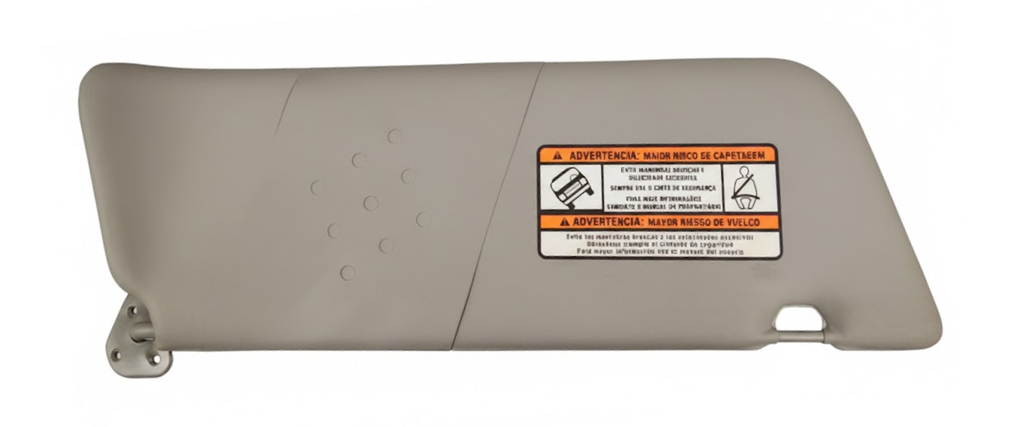 VISERA FORD RANGER 2004 AL 2011 GRIS IZQ ORIGINAL COD. 4L55-1004101-AC-ZX
