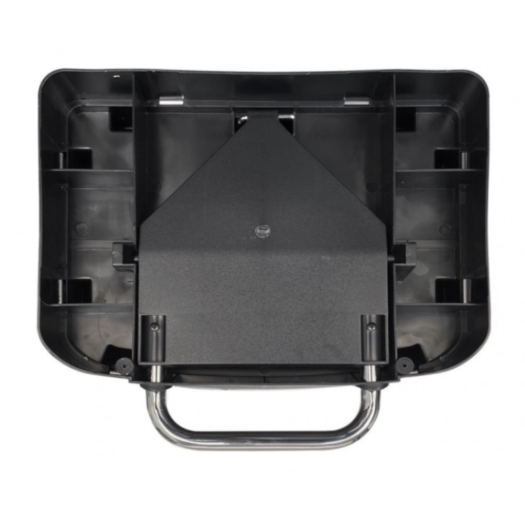 CESTO BASURA 30L ACERO INOXIDABLE LUJO SABLON C/PEDAL C BOTE DE VACIADO INTERNO 714GR