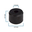 AHORCADOR P/CHICOTE L: M5 - D: M6 CHICO NACIONAL 4 PZ