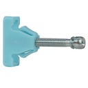 AJUSTADOR FARO CHEVROLET VARIOS 50-22 20 PIEZAS NYLON AZUL 5.3 13/64 52 2 3/64 41 1 39/64 31 MM 1 7/32 7.8 MM 5/16 