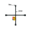 LLAVE DE CRUZ P/AUTO 14", PRETUL