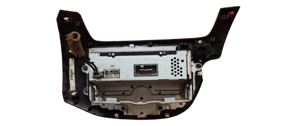 ESTEREO HONDA FIT 2009 AL 2014 C/BOTON P/RADIO AM/FM P/CD C/ENTRAD AUX DESMONTADO ORIGINAL COD. MF628EB