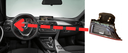 REJILLA INTERIOR DE AIRE ACONDICIONADO BMW SERIE 3 F30 2012 AL 2018/ F31 2012 AL 2019/ SERIE 4 F32/F36 2013 AL 2020 LAT TAB DEL IZQ DESMONTADO ORIGINAL COD. 9218549-11