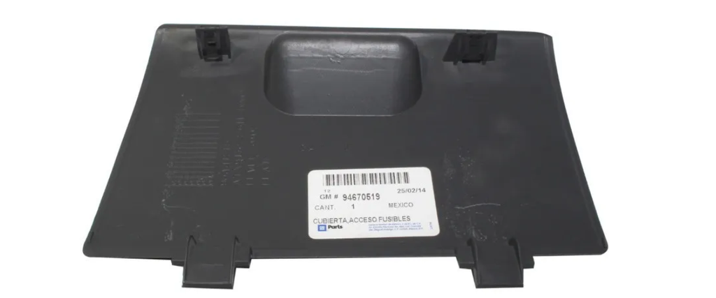 TAPA CAJA FUSIBLES CHEVROLET CHEVY 2004 AL 2012 ORIGINAL