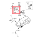 TOLVA DISCO HYUNDAI I10 2007 AL 2018 IZQ ORIGINAL NUEVO COD. 51755-0X000