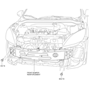 GUIA FASCIA MAZDA 3 2010 AL 2013 CENT DEL ORIGINAL COD. BBM4-50-AD1A