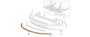 SPOILER CHEVROLET TRAX 17-20 INF TW