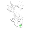 TOLVA FASCIA (DEFENSA) VOLKSWAGEN JETTA CLASICO 2008 AL 2015 INF DEL ORIGINAL COD. 1JM-804-247