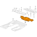 TOLVA MARCO RADIADOR CHEVROLET SONIC 2012 AL 2016 INF ORIGINAL COD.