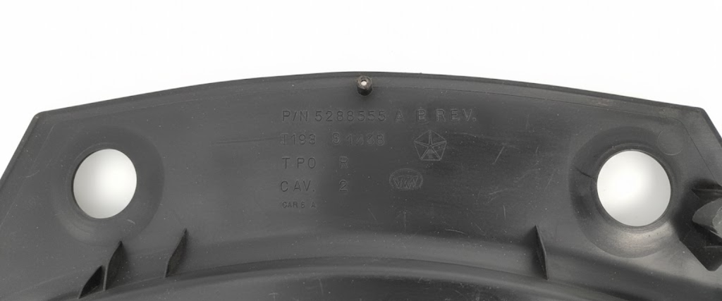 TOLVA DEFLECTOR DE AIRE DODGE NEON 2001 AL 2005 ES/RT 1.6/2.0L DEL *EX ORIGINAL COD. 5288555AB