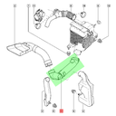 DUCTO ADMISION DE AIRE RENAULT MEGANE II 2002 AL 2005 1.4/1.6L 16 VALVULAS DESMONATADO ORIGINAL COD. 8200231859