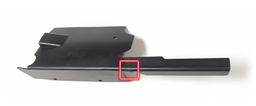 TOLVA DEFLECTOR DE AIRE VOLKSWAGEN GOL/ SAVEIRO 1994 AL 2006 LAT IZQ DESMONTADO ORIGINAL COD. 377121283