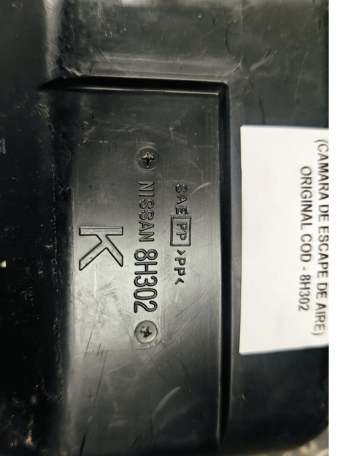 RESONADOR FILTRO AIRE NISSAN XTRAIL 2001 AL 2007 ORIGINAL COD. 8H302