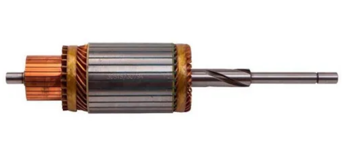 ARMADURA UNIVERSAL SISTEMA DELCO 37MT SERIES DD / CATERPILLAR CUMMINS NAVISTAR. ROTACION: CW VOLTS: 12V ASTRIAS: 3 LARGO: 390.5mm WAI: 61-118 DELCO: 1985249 1985947 FORD: E6HZ-11005-A COD. 004050I1(113460)