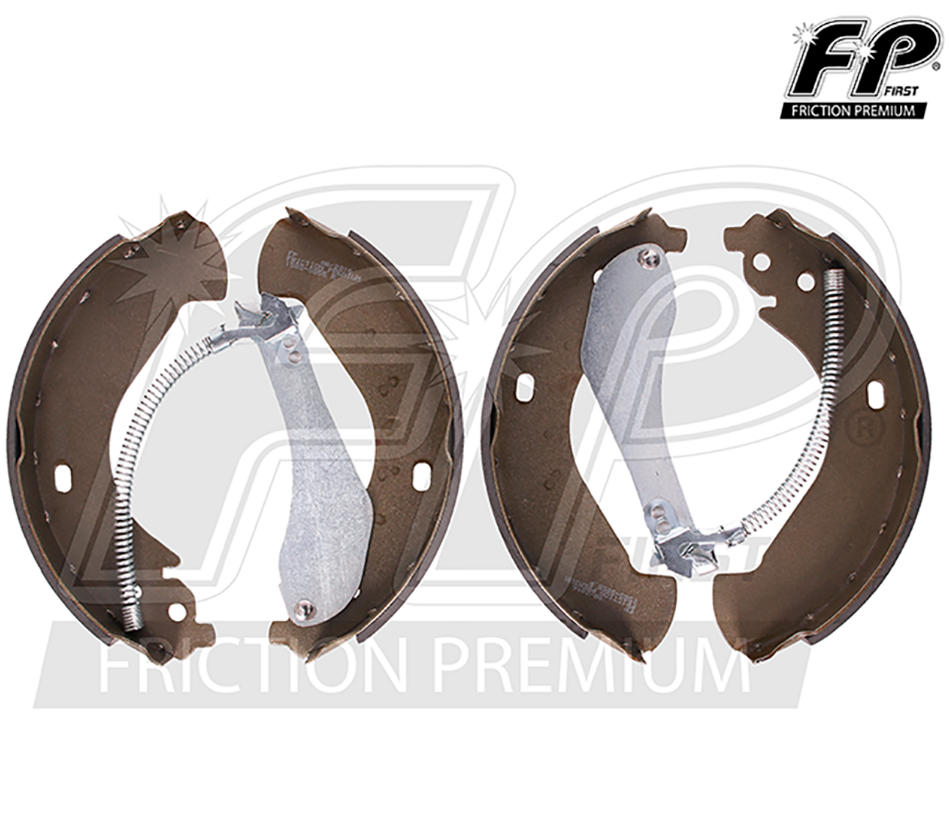 BALATAS TAMBOR (ZAPATA) CHEVROLET SILVERADO 05-06 TRAS FP COD. 1583-S855 (117041)