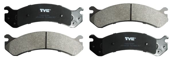 [825-D784-MS] BALATAS CHEVROLET PU/SUBURBAN/SILVERADO/AVALANCHE 99-07 SEMI-METALICA HEAVY DUTY DENALLI JGO DEL TW