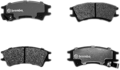 BALATAS DODGE ATOS DE 2001 AL 2006DELBREMBO COD BRM1148 (110533)