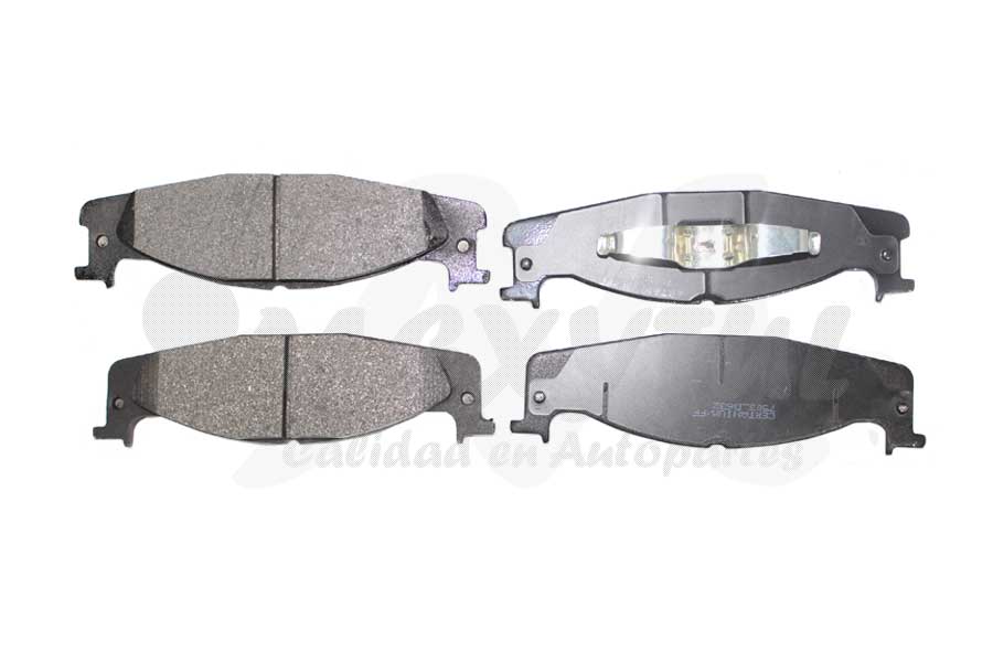 [UBAL7503D632] BALATAS FRENO FORD PU F150 DE 1994 AL 1996 DEL SEMI-METALICA JGO DC COD 7503-D632 (128386)