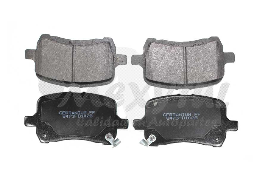 [UBAL8473D1028] BALATAS FRENO PONTIAC G6 DE 2008 AL 2010DELSEMI-METALICAJGODCREMCOD 8473-D1028 (128388)