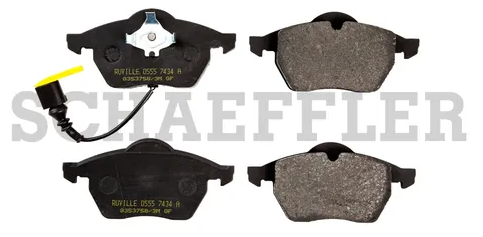 [AUA897BAL] BALATAS FRENO AUDI A8 QUATTRO DE 1997 AL 1999 / A6 QUATTRO DE 1997 AL 2001 / QUATTRO DE 2000 AL 2006 DEL RUVILLE COD. D5557434A (120027)