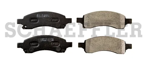 [CHCOL09BAL] BALATAS FRENO CHEVROLET COLORADO DE 2009 AL 2010 / TRAILBLAZER DE 2005 AL 2006 GMC DE 2009 AL 2010 DEL RUVILLE COD. D11698282 (120043)