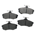 BALATAS FRENO SEAT CORDOBA/IBIZA STELLA 2001 AL 2002 /IBIZA SURF 2002 /VOLKSWAGEN JETTA 1993 A 1996 /GOLF A3 1992 A 1996 /JETTA GLI 1990 A 1992 /JETTA 1993 A 1996 JGO SEMI-METALICA DEL DC COD. 7177D227 (122550)