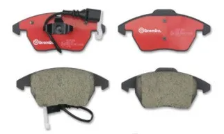 [VOJET99BAL] BALATAS FRENO VOLKSWAGEN JETTA DE 1999 AL 2007 DEL JGO BREMBO COD. BRM687 (110515)