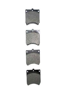 BALATAS FRENO VOLKSWAGEN SEDAN DE 1994 AL 2004 DEL SEMI-METALICA JGO DC COD. 755AD021 (122557)