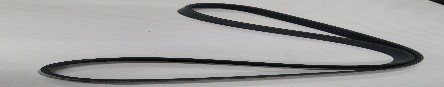 BANDA ACCESORIOS (ALTERNADOR DIRECCION COMPRESOR) NISSAN SENTRA 00-01 2.0 4L ANCHO 21MM LONGITUD 1107MM GATES COD. K060436 (127105)