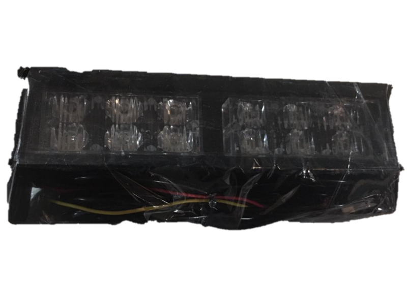 [FEC5206300] BARRA 12 LEDS ROJO/AZUL RECTANGULAR 12V 1 PZA (4198160248)