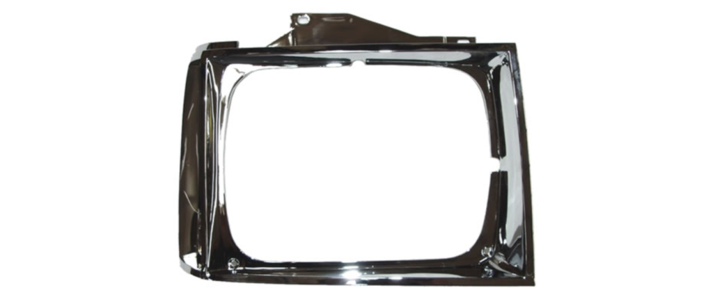[BFCH-S182-CR1] BISEL FARO CHEVROLET S10 / BLAZER / SONOMA 82-90 CROM DER (300) TW