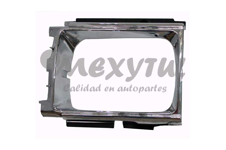 [TOPU487BISCRR] BISEL FARO TOYOTA PU DE 1987 AL 1988 4X4 CROM DER (121378) RD *R
