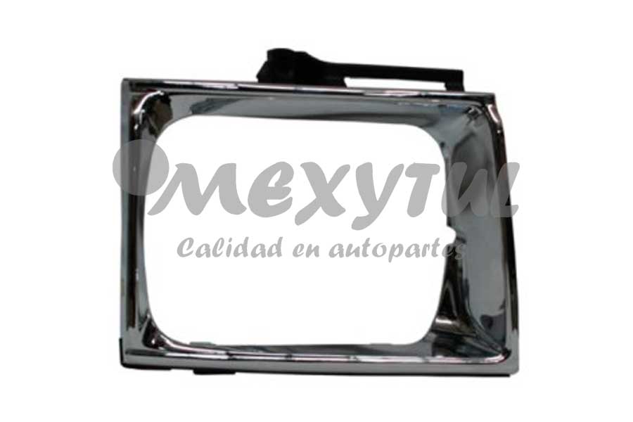 [TOPU489BISCRL] BISEL FARO TOYOTA PU DE 1989 AL 1991 4X4 CROM IZQ (9808)