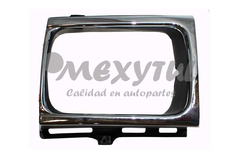 [TOPU492BISCRR] BISEL FARO TOYOTA PU 92-95 4X4 CROM DER (121377)