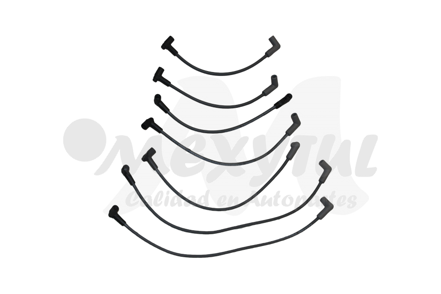 [CHCAM67CABBU] CABLES PARA BUJIAS CHEVROLET CAMARO DE 1967 AL 1974 3.8 V6 / CAPRICE DE 1965 AL 1969 3.8 V6 / CHEVELLE DE 1965 AL 1970 / IMPALA DE 1965 AL 1973 3.8 V6 / MALIBU DE 1965 AL 1966 3.8 V6 / NOVA DE 1965 AL 1974 / TRUCK EL CAMINO DE 1965 AL 1973 3.8 V6 / G10 / 1500 1/2 TON - VAN 4.1 6L GARLO COD. 101 (134223) 
