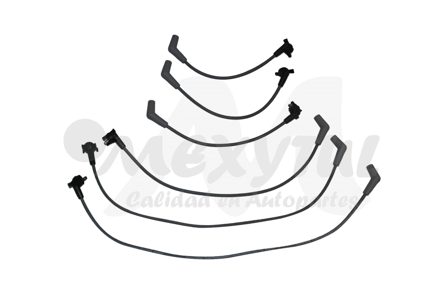 [FOEXP95CABBU] CABLES PARA BUJIAS FORD TRUCK EXPLORER DE 1995 AL 1999 4.0 V6 ENCENDIDO ELECTRONICO GARLO COD. EL-177 (134210) 
