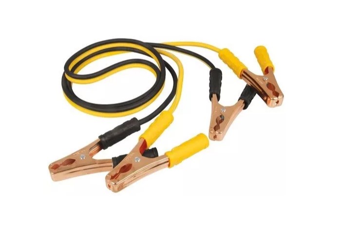 [CAP-2510P] CABLES PASACORRIENTE PRETUL 2.5 M CALIBRE 10 AWG COD. 22808 CAP-2510P